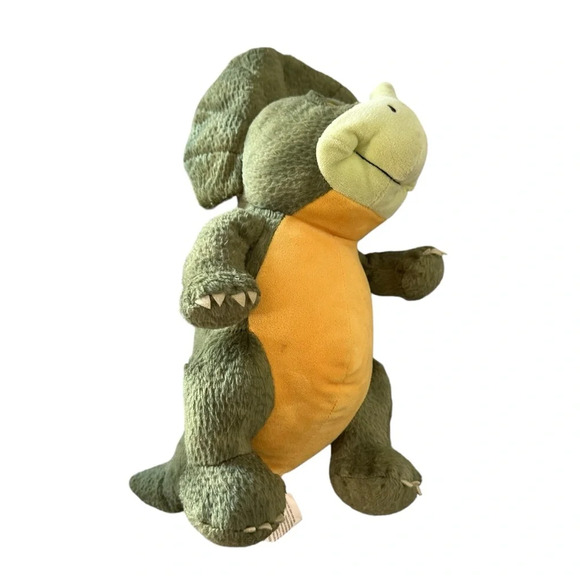 Khols Cares Charles Fuge Three Little Dinosaurs Green Triceratops Plush Toy 12"H - Picture 2 of 4